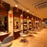 東長崎 美容室 内装 デザイン 施工例2