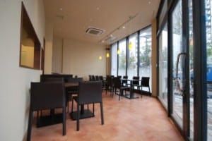 曳舟 カフェ 内装 デザイン