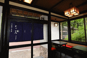 深大寺 蕎麦屋 内装 デザイン