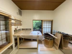 深大寺 そば屋 デザイン 内装 1