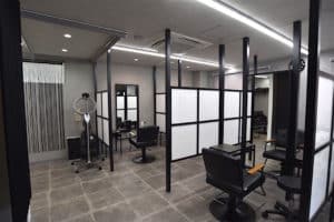 稲城 美容室 内装 デザイン4