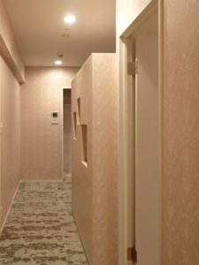 銀座 美容整体 治療院 整体院 内装 デザイン 設計 1